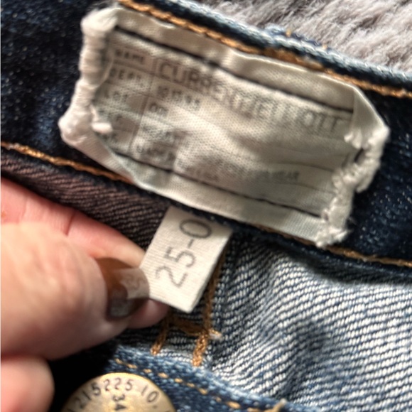 Current/Elliott Dark Wash Denim Jeans - Picture 5 of 6